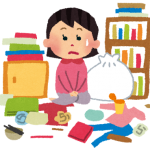 分別に困惑する人