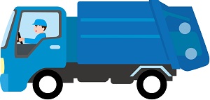 塵芥車。パッカー車・ごみ収集車