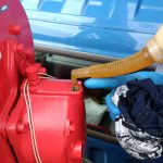 巻き上げウインチオイル充填