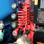 操作レバーグリスアップ